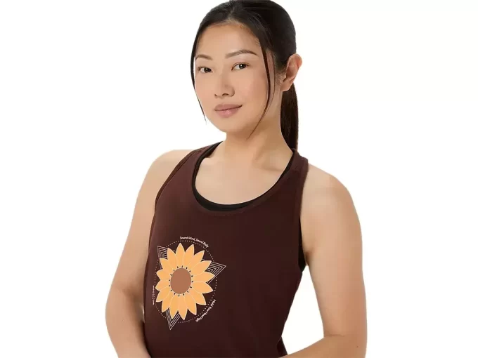 CAMISETA DE TIRANTES GIRASOL PARA MUJER