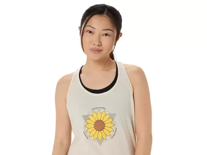 CAMISETA DE TIRANTES GIRASOL PARA MUJER