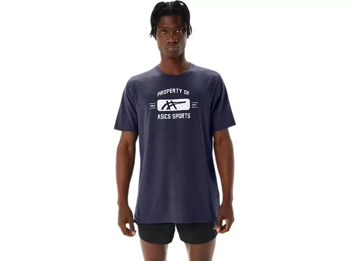 CAMISETA DEPORTIVA DE MANGA CORTA PROPIEDAD DE ASICS