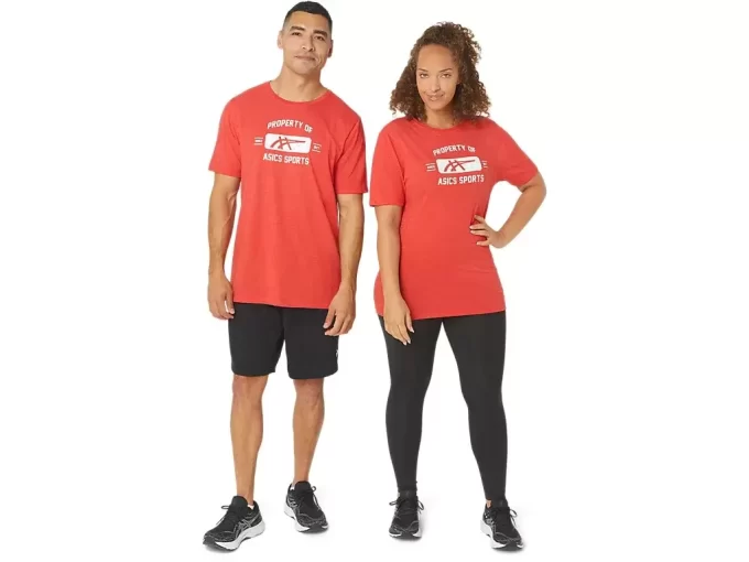 CAMISETA DEPORTIVA DE MANGA CORTA PROPIEDAD DE ASICS