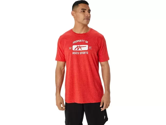 CAMISETA DEPORTIVA DE MANGA CORTA PROPIEDAD DE ASICS