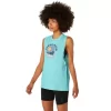 CAMISETA MUSCULAR ASICS CON ESLOGAN SUN IN THE SKY PARA MUJER