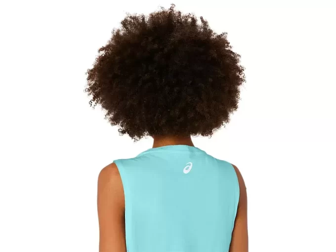 CAMISETA MUSCULAR ASICS CON ESLOGAN SUN IN THE SKY PARA MUJER