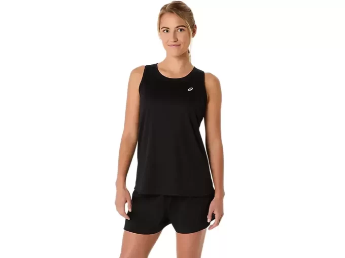 CAMISETA SIN MANGAS ASICS PLATA