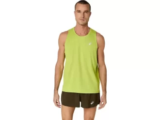 CAMISETA SIN MANGAS ASICS PLATA