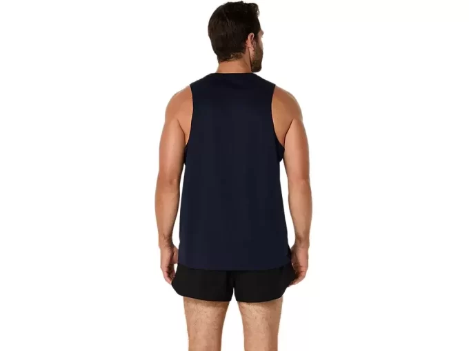CAMISETA SIN MANGAS ASICS PLATA