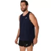 CAMISETA SIN MANGAS ASICS PLATA