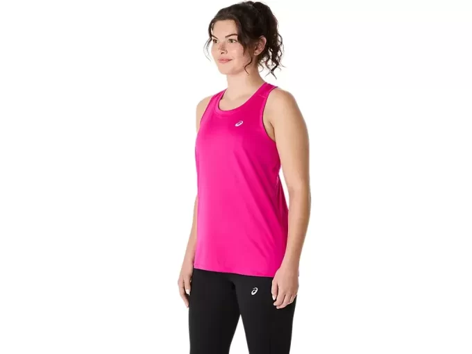 CAMISETA SIN MANGAS ASICS PLATA