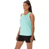 CAMISETA SIN MANGAS ASICS PLATA