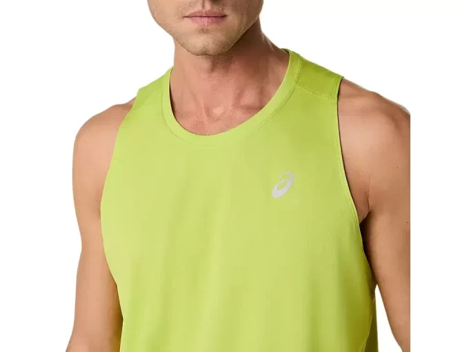 CAMISETA SIN MANGAS ASICS PLATA
