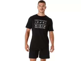 CAMISETA UNISEX ASICS HOLIDAY DE MANGA CORTA