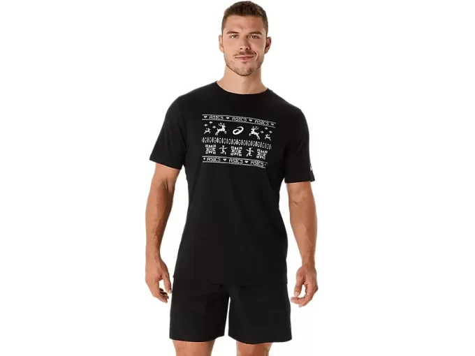 CAMISETA UNISEX ASICS HOLIDAY DE MANGA CORTA