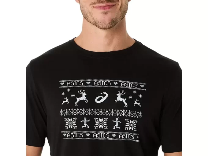 CAMISETA UNISEX ASICS HOLIDAY DE MANGA CORTA