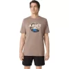 CAMISETA UNISEX ASICS OUTDOOR DE MANGA CORTA