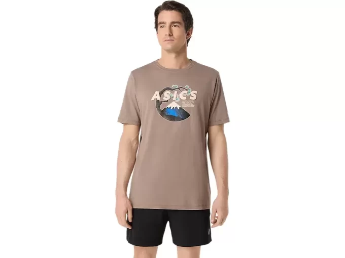CAMISETA UNISEX ASICS OUTDOOR DE MANGA CORTA