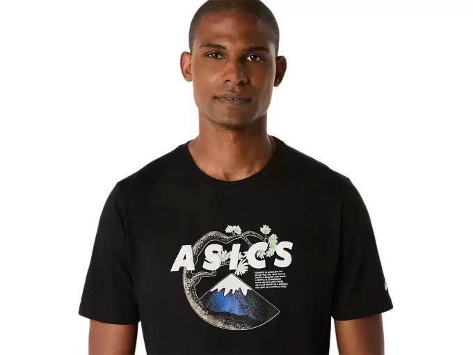 CAMISETA UNISEX ASICS OUTDOOR DE MANGA CORTA