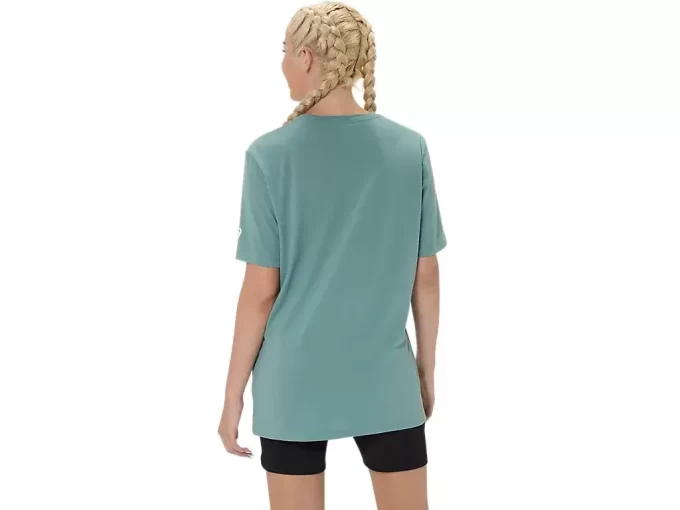 CAMISETA UNISEX ASICS PALM IN THE SUN DE MANGA CORTA