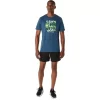 CAMISETA UNISEX ASICS RUN OUTSIDE CLUB DE MANGA CORTA
