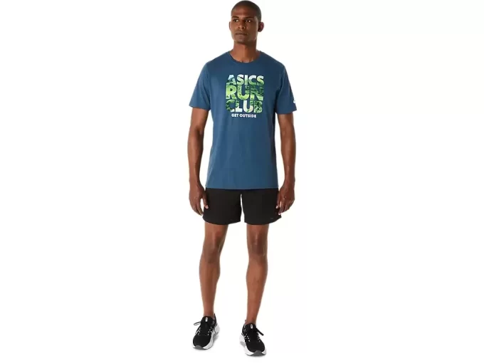 CAMISETA UNISEX ASICS RUN OUTSIDE CLUB DE MANGA CORTA