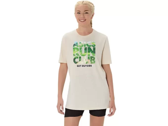 CAMISETA UNISEX ASICS RUN OUTSIDE CLUB DE MANGA CORTA