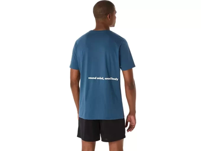 CAMISETA UNISEX ASICS RUN OUTSIDE CLUB DE MANGA CORTA