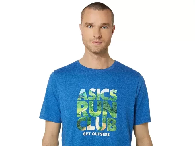 CAMISETA UNISEX ASICS RUN OUTSIDE CLUB DE MANGA CORTA