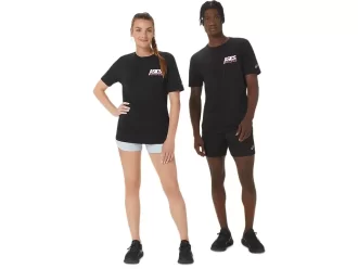 CAMISETA UNISEX ASICS SMSB 1977 RUN CLUB DE MANGA CORTA
