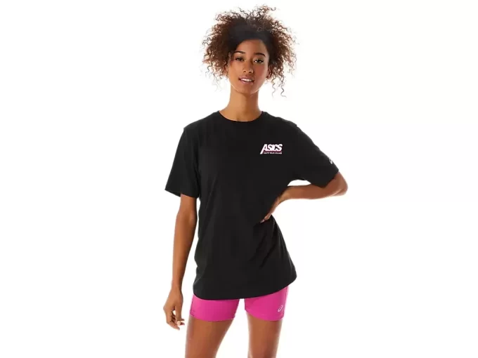 CAMISETA UNISEX ASICS SMSB 1977 RUN CLUB DE MANGA CORTA