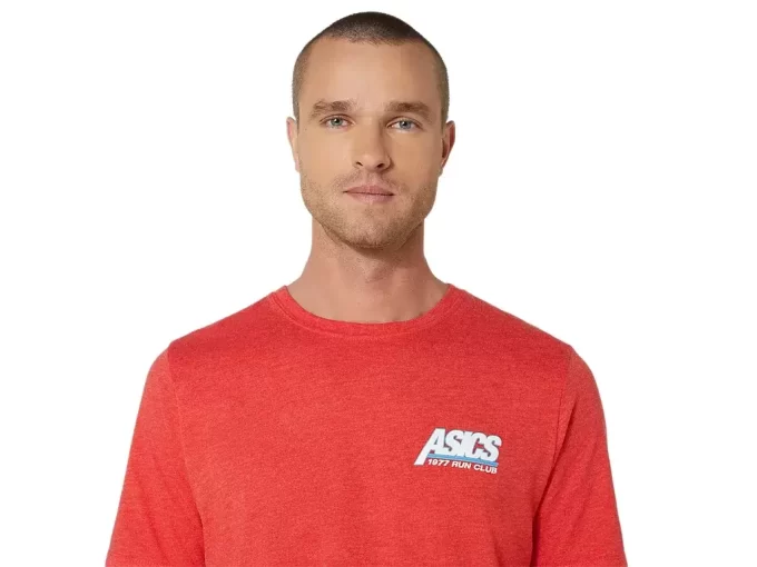 CAMISETA UNISEX ASICS SMSB 1977 RUN CLUB DE MANGA CORTA