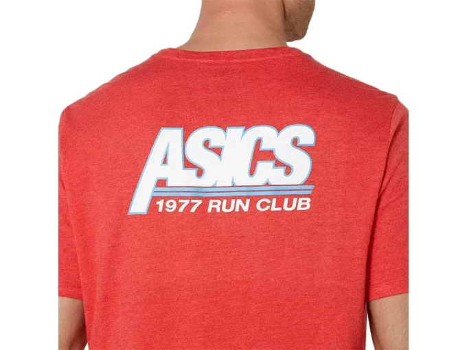 CAMISETA UNISEX ASICS SMSB 1977 RUN CLUB DE MANGA CORTA
