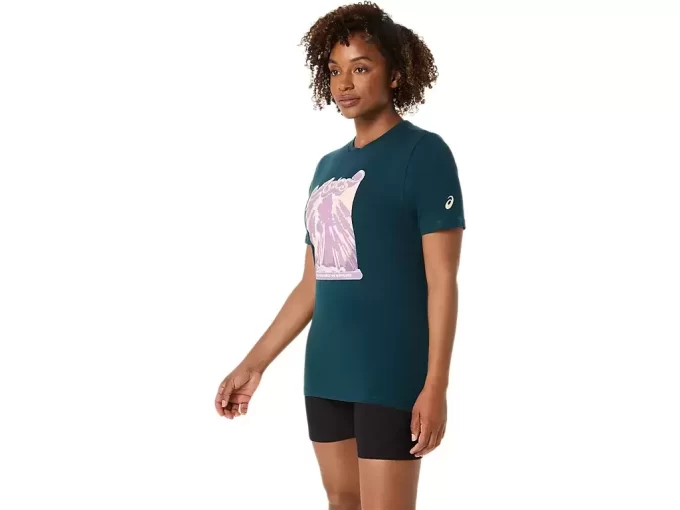 CAMISETA UNISEX ASICS WANDER DE MANGA CORTA
