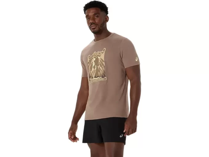CAMISETA UNISEX ASICS WANDER DE MANGA CORTA