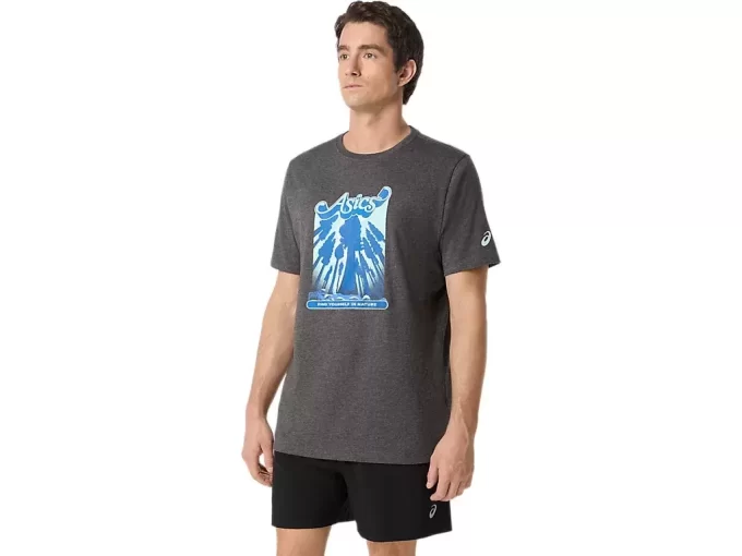 CAMISETA UNISEX ASICS WANDER DE MANGA CORTA