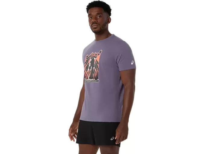 CAMISETA UNISEX ASICS WANDER DE MANGA CORTA