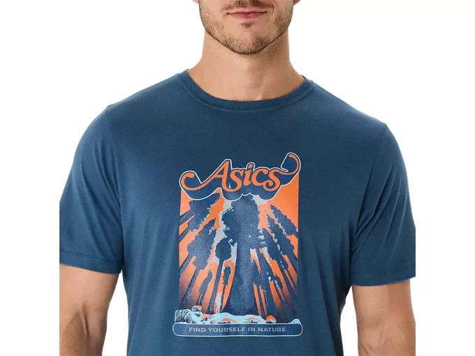 CAMISETA UNISEX ASICS WANDER DE MANGA CORTA