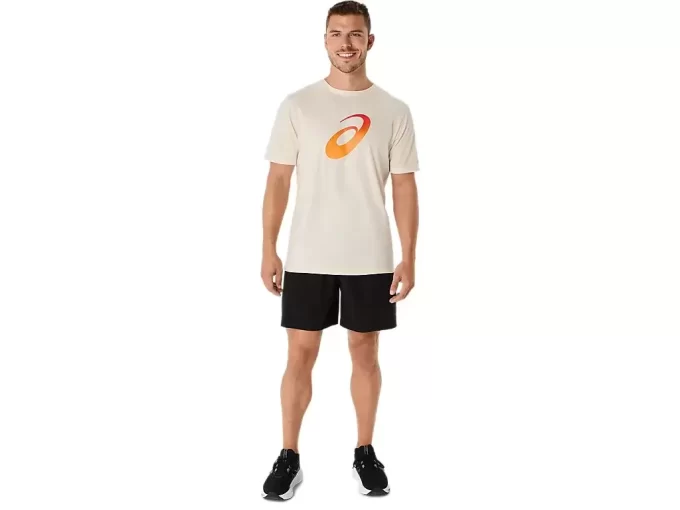 CAMISETA UNISEX DE MANGA CORTA CON LOGOTIPO ESPIRAL DEGRADADO