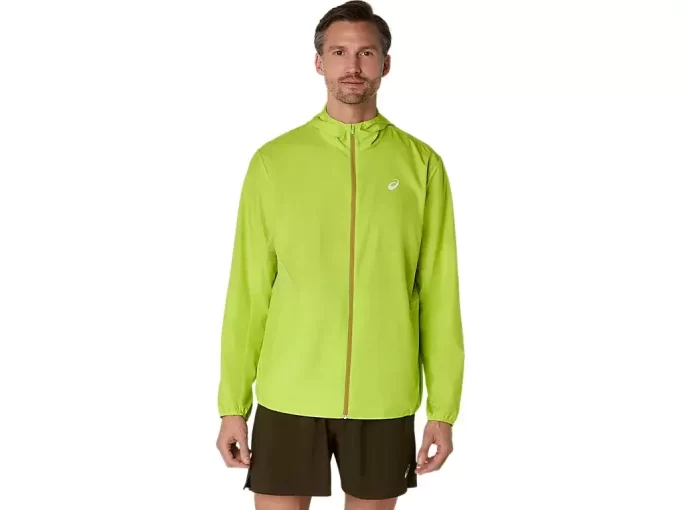 CHAQUETA ASICS PLATA