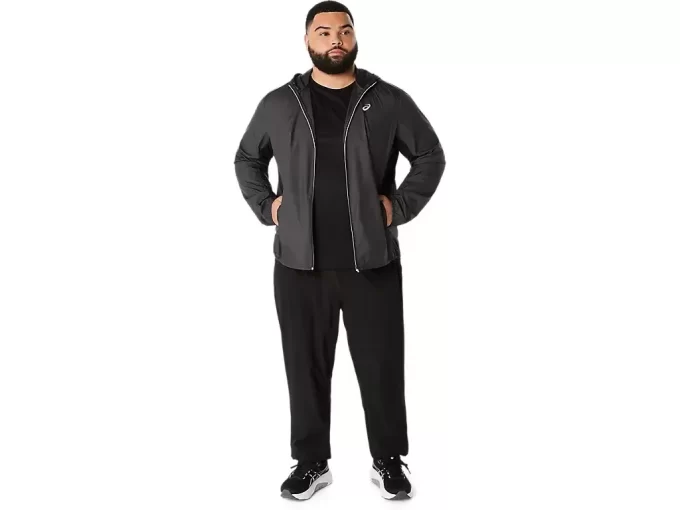 CHAQUETA ASICS PLATA