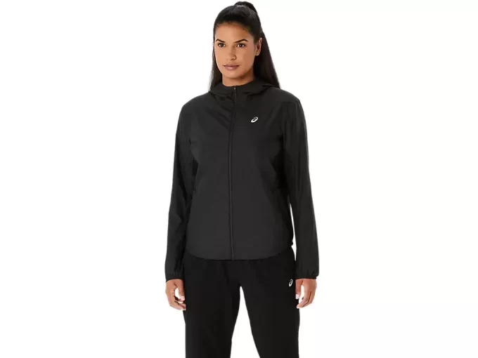 CHAQUETA ASICS PLATA