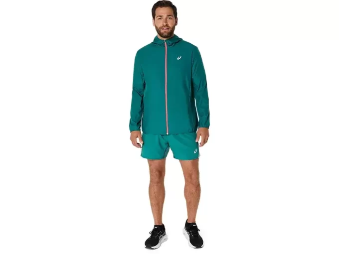 CHAQUETA ASICS PLATA