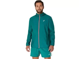 CHAQUETA ASICS PLATA