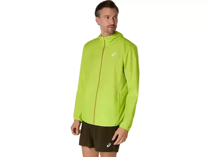 CHAQUETA ASICS PLATA