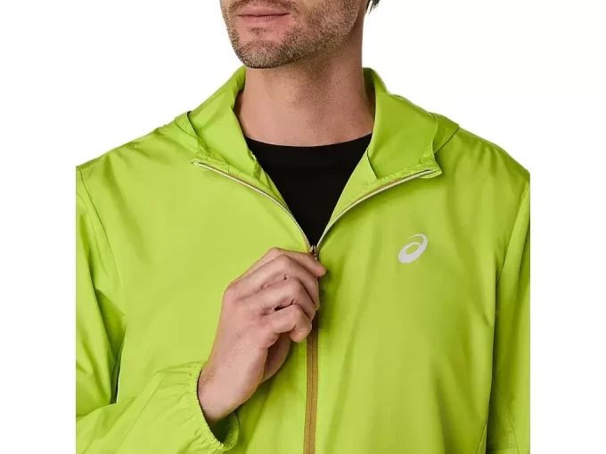 CHAQUETA ASICS PLATA