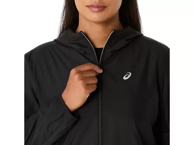 CHAQUETA ASICS PLATA