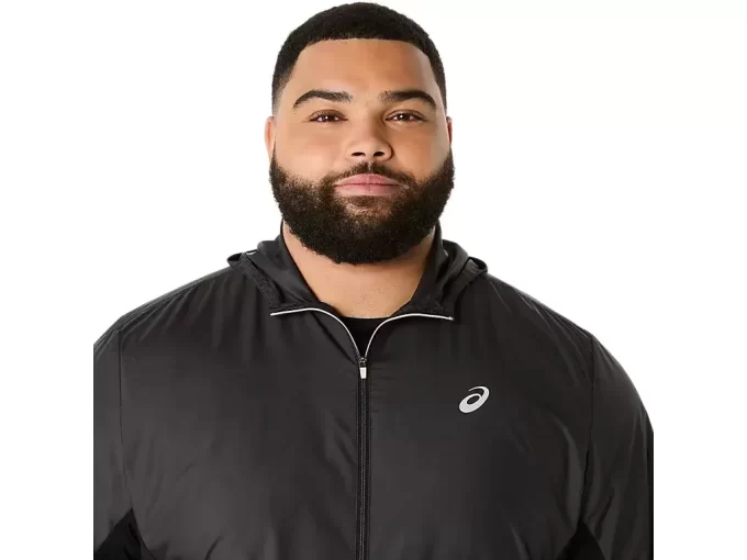 CHAQUETA ASICS PLATA