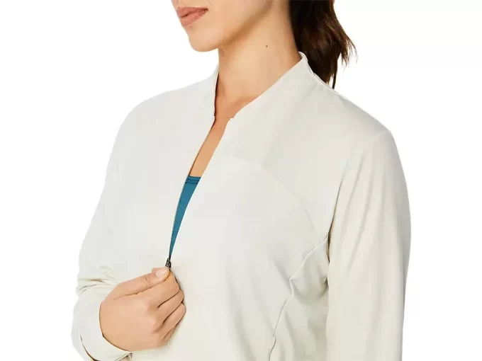 CHAQUETA FLEXIBLE DE TACTO SUAVE PARA MUJER