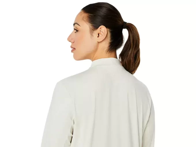 CHAQUETA FLEXIBLE DE TACTO SUAVE PARA MUJER