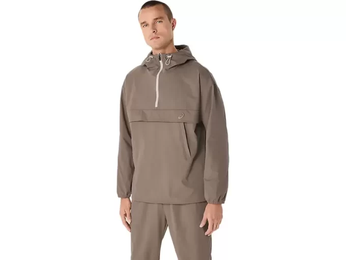 CHAQUETA RELAJADA DE DOBLE TEJIDO