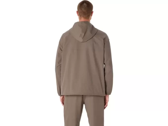 CHAQUETA RELAJADA DE DOBLE TEJIDO