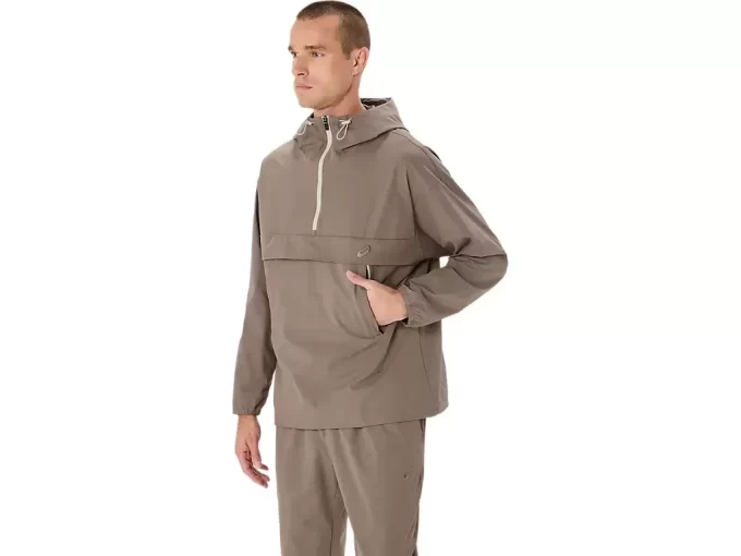 CHAQUETA RELAJADA DE DOBLE TEJIDO